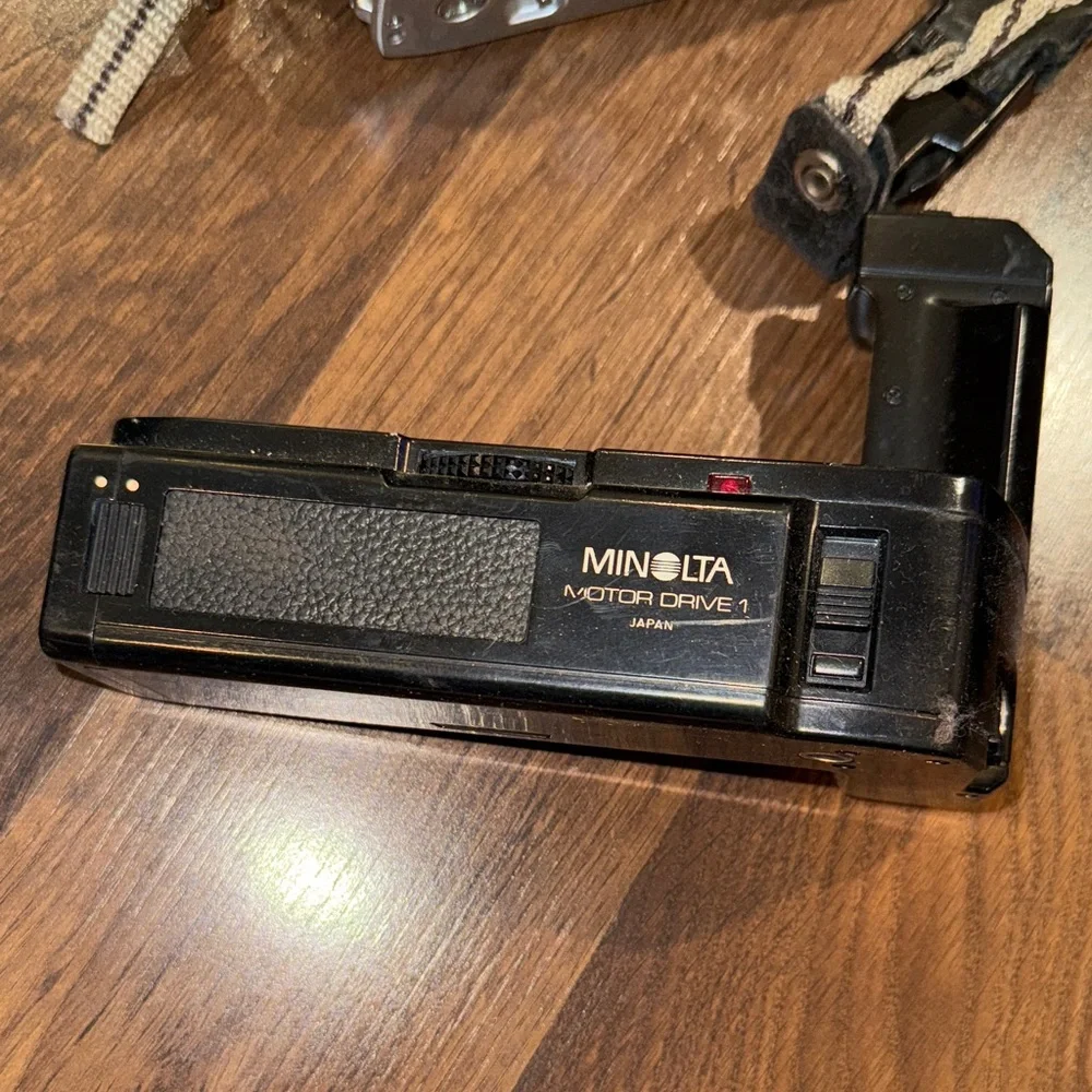 VINTAGE Minolta Camera with Accessories Bundle